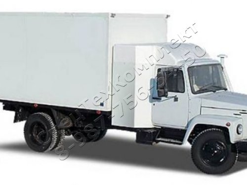 Автофургон ГАЗ-3307/09 ( ГАЗОН ) с закабинным спальником